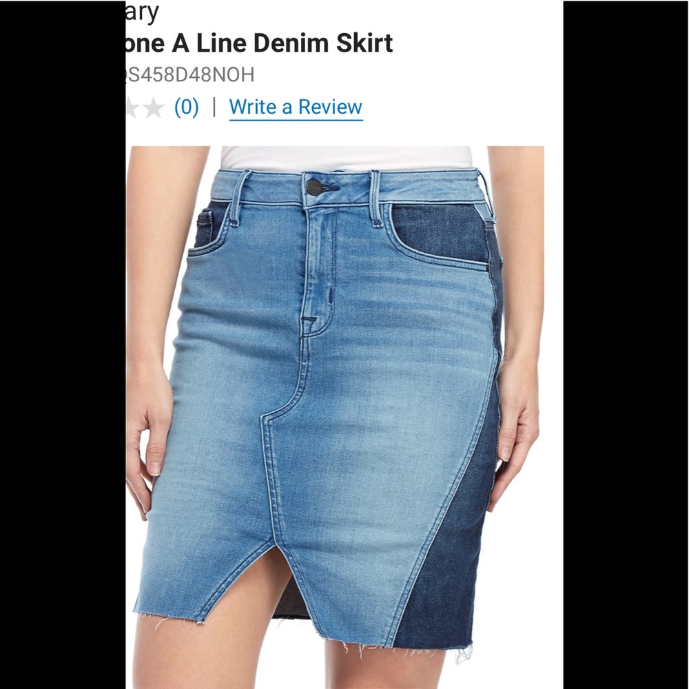 Sanctuary a line denim mini. NWT. Retail 119‎